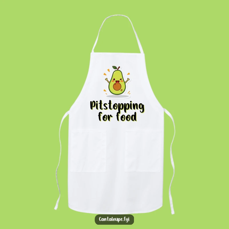 Funny Avocado Apron: Silly Healthy Chef Gear, Great Funny Gift