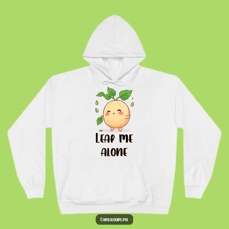 Funny Cantaloupe Juggler Hoodie: Stay Cozy with This Hilarious Fruit Character