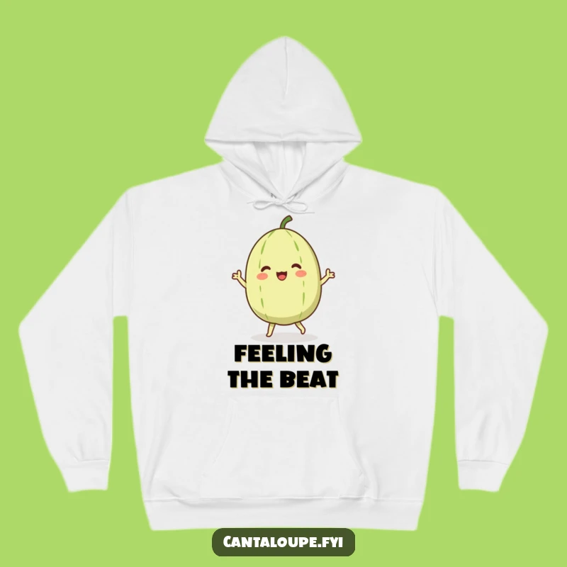 Funny Dancing Cantaloupe Hoodie: Cozy Up with This Hilarious Melon Character