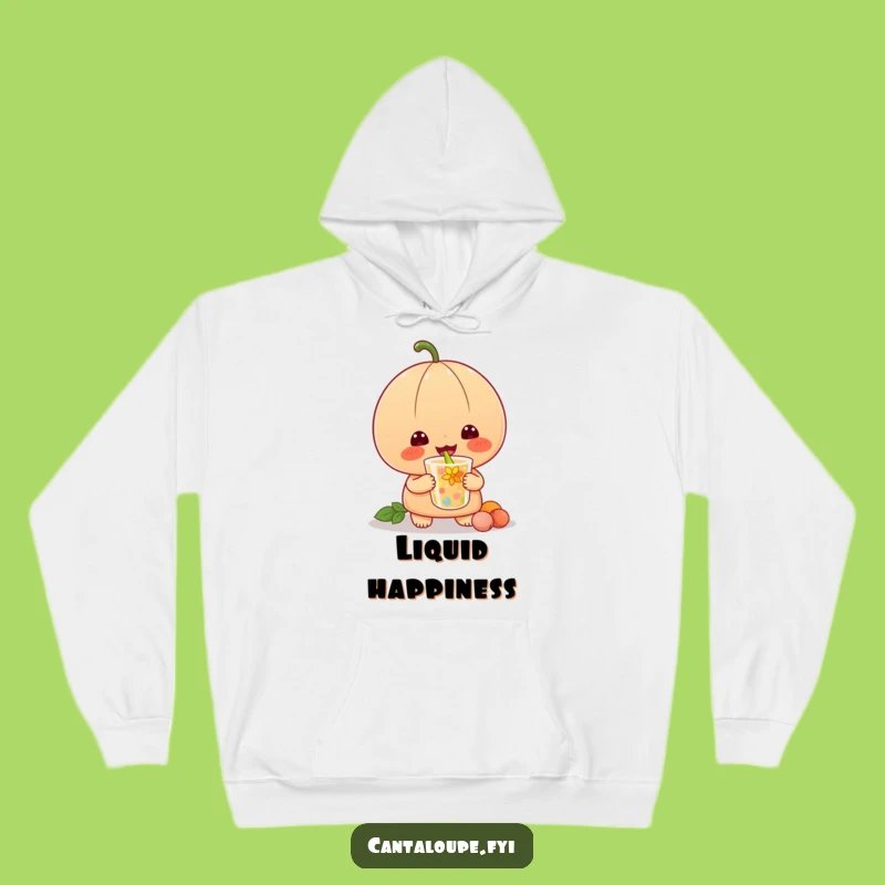 Funny Cantaloupe Hoodie: Stay Cozy with Happy Slurping and Give a Funny Gift