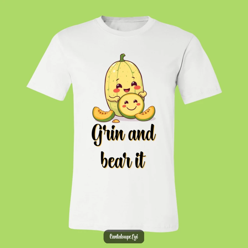 Funny Cantaloupe T-Shirt: Creative Melon Carving, Hilarious Art Fun