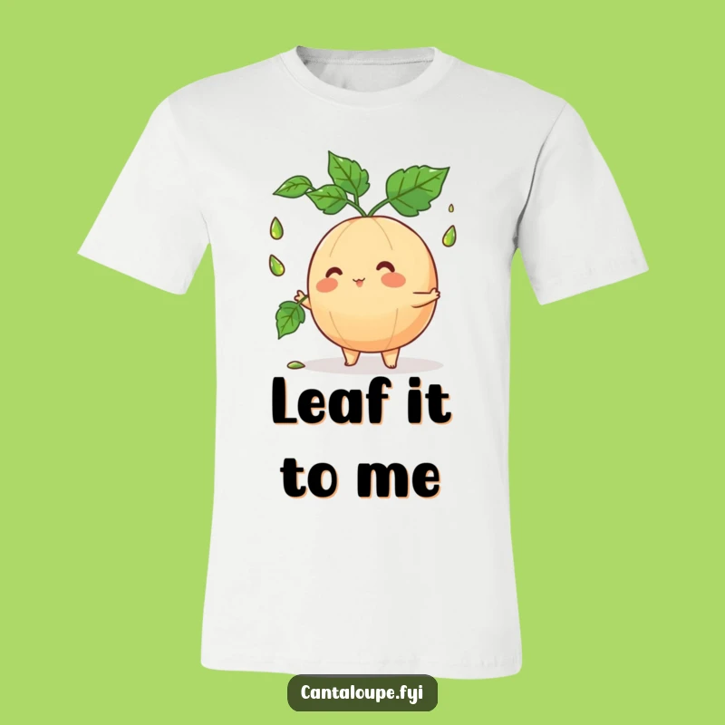 Funny Cantaloupe Juggler T-Shirt: Wear Your Humor with This Quirky Fruit Design